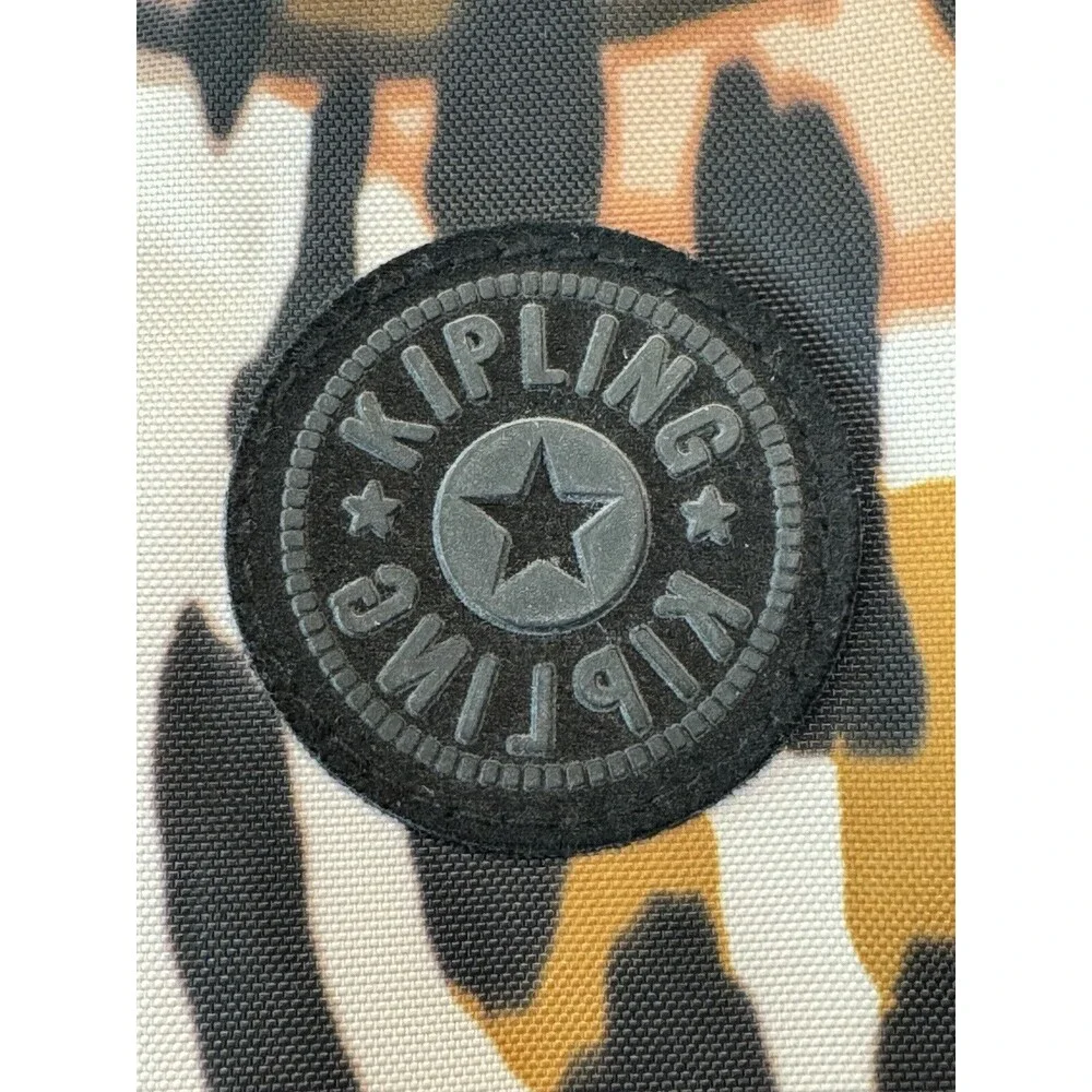 Kipling KYOKOL WI Large Tote Shoulder Bag Animal Print Gorilla Charm TM5124900 - Picture 4 of 16